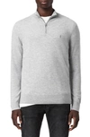 ALLSAINTS KILBURN WOOL BLEND HALF-ZIP PULLOVER,MK112T