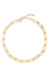 MELINDA MARIA CARRIE CHAIN LINK NECKLACE,N4929G