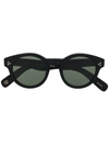 Moscot Round-frame Sunglasses In Schwarz