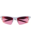 Oakley Tinted-lens Square-frame Sunglasses In White