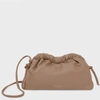 Mansur Gavriel Mini Cloud Clutch In Biscotto