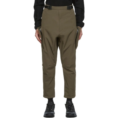 Acronym Green P31a-ds Cargo Trousers In Raf Green