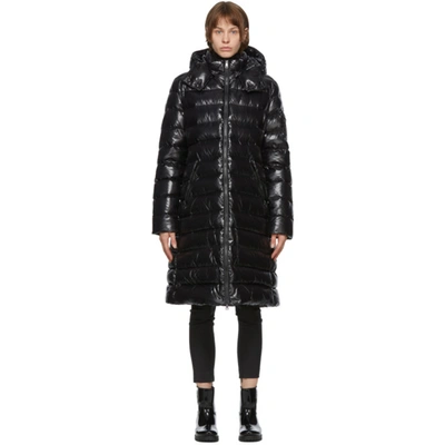 Moncler 'moka'衬垫外套 - 黑色 In Nero