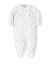KISSY KISSY BABY'S HATCHLING PRINT COTTON FOOTIE,400097102800
