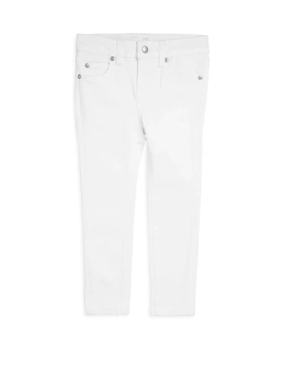 7 For All Mankind Kids' Girl's Josefina Slim Stretch Jeans In White