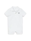 Ralph Lauren Boys' Polo Shortall - Baby In White