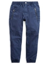 Polo Ralph Lauren Kids' Little Boy's Cotton Poplin Jogger Pants In Navy