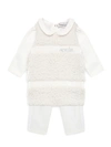 MONCLER BABY'S & LITTLE GIRL'S ABITO FAUX-SHEARLING DRESS,400010989267