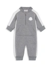 MONCLER BABY BOY'S TWO-TONE KANGAROO POUCH COVERALL,0400010989447