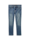 Polo Ralph Lauren Kids' Aubrie Slim-fit Faded Stretch-denim Leggings 7-14 Years In Blue