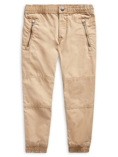 Ralph Lauren Kids' Little Boy's Cotton Poplin Jogger Pants In Camel