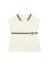 GUCCI BABY'S & LITTLE GIRL'S COLLARED TENNIS DRESS,0400011835016