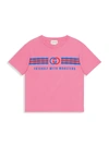 GUCCI LITTLE GIRL'S & GIRL'S FRIENDLY WITH MONSTERS GRAPHIC TEE,0400011836465