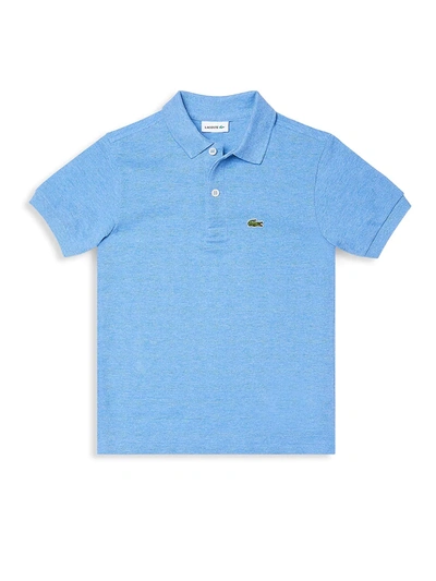 Lacoste Kids' Baby's, Little Boy's & Boy's Short-sleeve Polo In Ipomee Chine