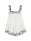 ZIMMERMANN LITTLE GIRL'S & GIRL'S JULIETTE CROSS STITCH DRESS,0400012579472