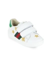 GUCCI BABY'S & LITTLE KID'S NEW ACE LEATHER SNEAKERS,0400011878150