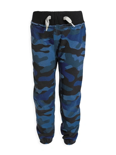 Appaman Kids' Little Boy's & Boy's Camouflage Gym Sweats In Deep Navy