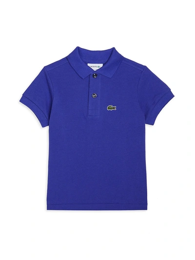 Lacoste Kids' Baby's, Little Boy's & Boy's Short-sleeve Polo In Cobalt
