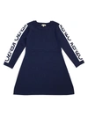 KENZO LITTLE GIRL'S & GIRL'S LOGO SWEATER DRESS,400012829872