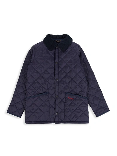 Barbour Boys' Navy Quilted Jacket - Big Kid