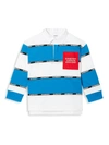 BURBERRY LITTLE BOY'S & BOY'S ALBBIE STRIPED RUGBY SHIRT,400012977283