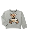 BURBERRY BABY'S & LITTLE KID'S BEAR-PRINT SWEATER,400012977592