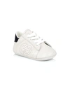 GUCCI BABY'S LEATHER GG SNEAKERS,0400012893113
