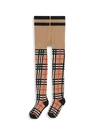 BURBERRY LITTLE GIRL'S & GIRL'S VINTAGE CHECK TIGHTS,400013314369