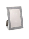 ADDISON ROSS GREY FAUX-SHAGREEN PHOTO FRAME,0400087215480