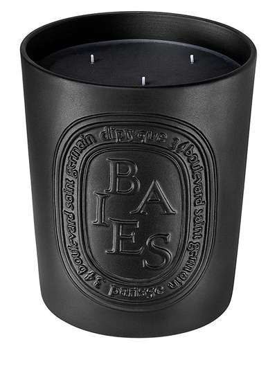 Diptyque 21.1 Oz. Baies 3-wick Candle In White