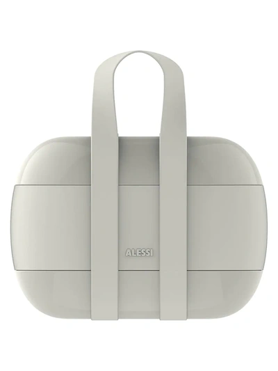 Alessi Food A Porter Lunch Kit In Grey