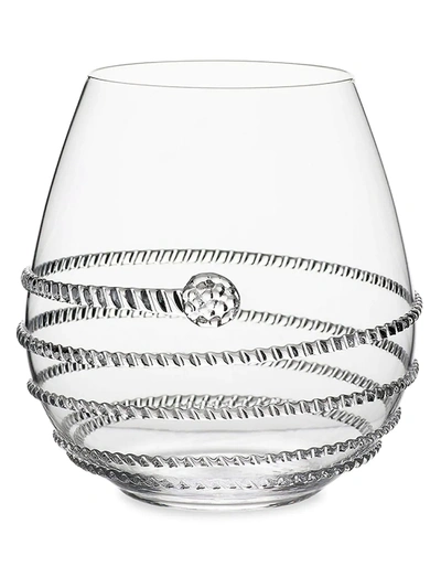 Juliska Amalia Balloon Stemless Red Wine Glass In Clear