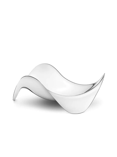 Georg Jensen Small Cobra Stainless Steel Bowl In Size 0