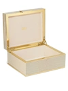 AERIN CLASSIC CROCODILE-EMBOSSED LEATHER JEWELRY BOX,400010233482