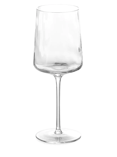 Michael Aram Ripple Effect Wine Glass In Clear