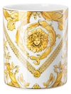 Versace Medusa Rhapsody Porcelain Vase In White