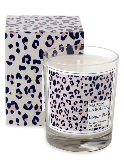 Maison La Bougie Leopard Blue Scented Candle