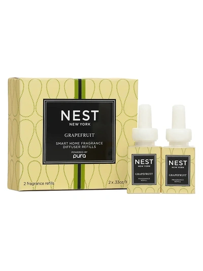 Nest Fragrances Grapefruit Smart Home Fragrance Diffuser Refills 2-piece Set