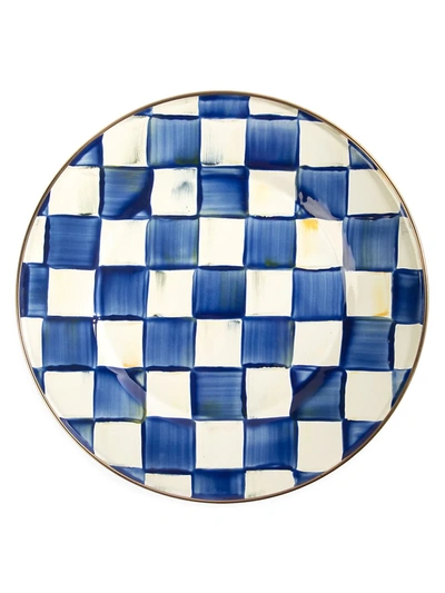 Mackenzie-childs Royal Check Dinner Plate In No Color