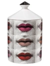 FORNASETTI SMALL ROSSETTI FLORA DI FORNASETTI SCENTED CERAMIC CANDLE,400012769104