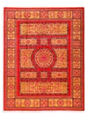 SOLO RUGS ONE-OF-A-KIND SCARLET CONTEMPORARY WOOL HAND-KNOTTED AREA RUG,0400012769659