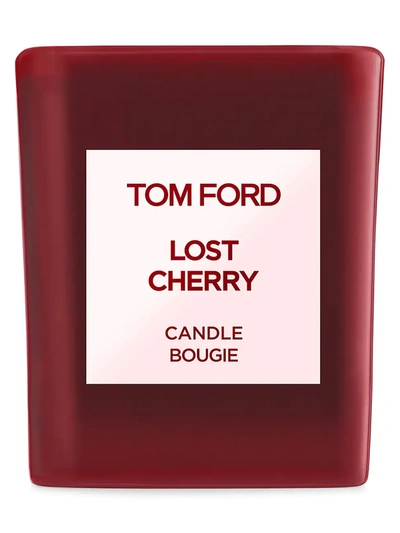 Tom Ford Private Blend Lost Cherry Scented Candle 200g In Colorless
