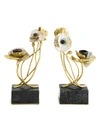 Michael Aram Anemone 2-piece Candleholder Set