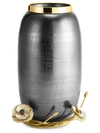 Michael Aram Anemone Large Vase In Stainless Steel