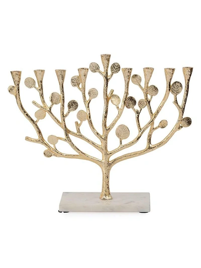 Michael Aram Botanical Leaf Gold Menorah