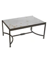 Michael Aram Forest Leaf Fallen Leaves Coffee Table In Aluminum