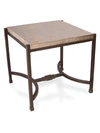 MICHAEL ARAM LEAF FALLEN LEAVES SQUARE SIDE TABLE,400013170933