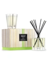 NEST FRAGRANCES BAMBOO 2-PIECE SCENTED CANDLE & REED DIFFUSER SET,0400013104956