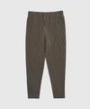 ISSEY MIYAKE TAPERED PLEATS TROUSER