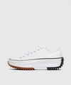 Converse White Run Star Hike Platform Sneakers In White